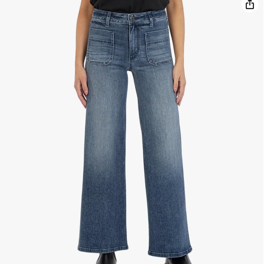KUT FROM THE KLOTH meg high rise wide leg 8
